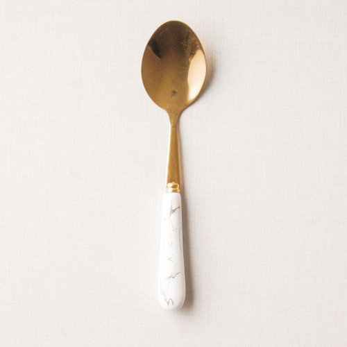 Marble Streaks White Cutleries Set 4