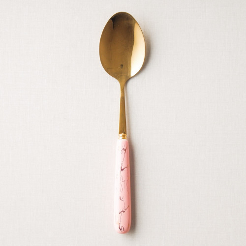 Marble Streaks Pink Cutleries Set 5