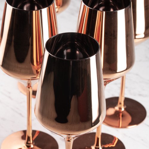 EARL 530cc ROSE GOLD WINE GLASS 057 2