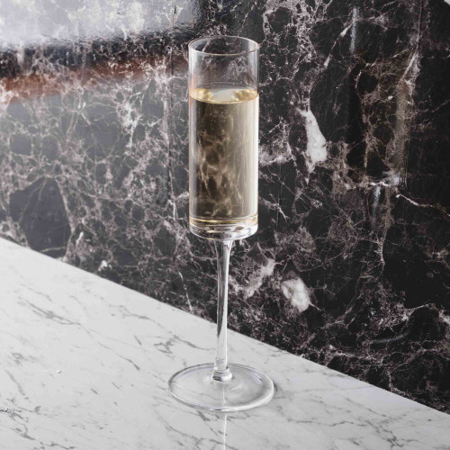 180cc Edge Flute Champagne Glass 065 2