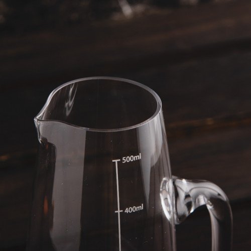 Glass Water Pitcher with Handle 2