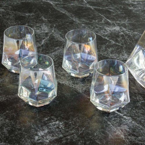 Laguna Glass Carafe and Cups Set - Spectrum 2