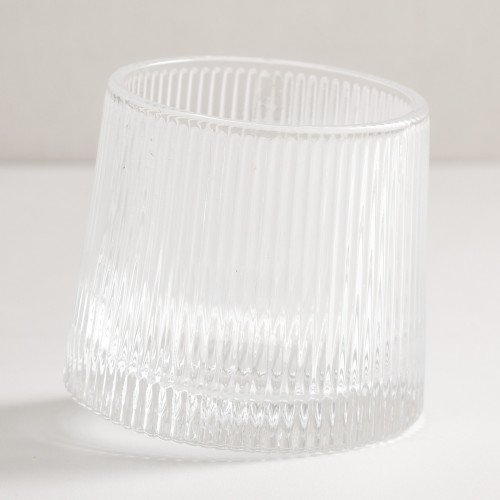 Bartender Rock Glass 160ml - Ribbed Grip