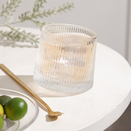 Bartender Rock Glass 160ml - Ribbed Grip 3