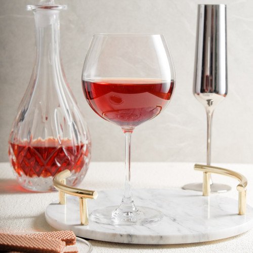 Burgundy Wine Glass 650ml 4