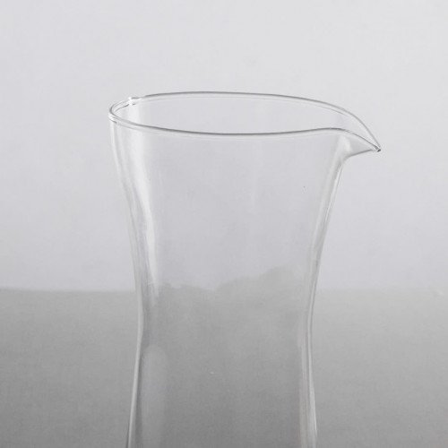 Glass Water Pitcher Handleless 600ml - Straight 2