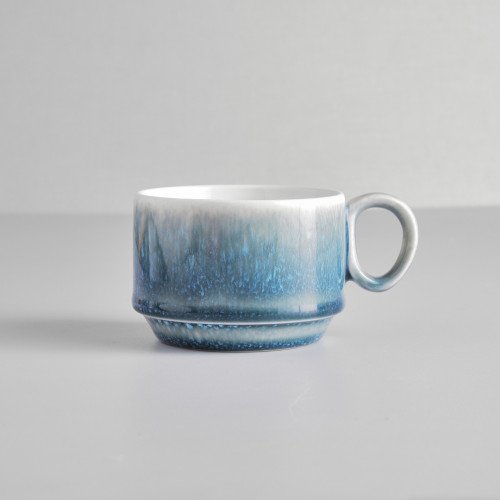 Gaia Caldera Grey Coffee Cup Stackable