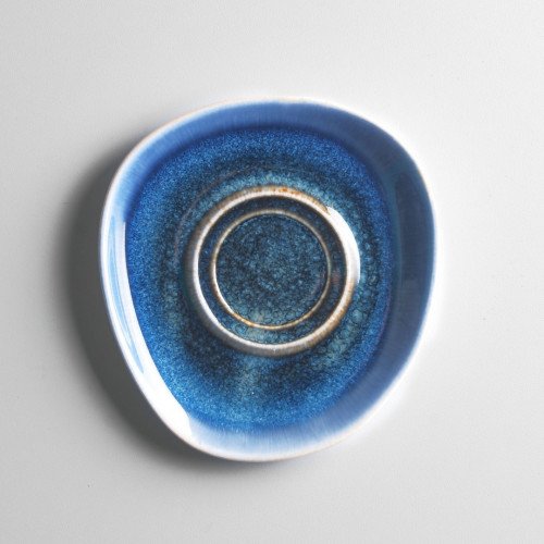 Gaia Caldera Blue Tea/Coffee Saucer