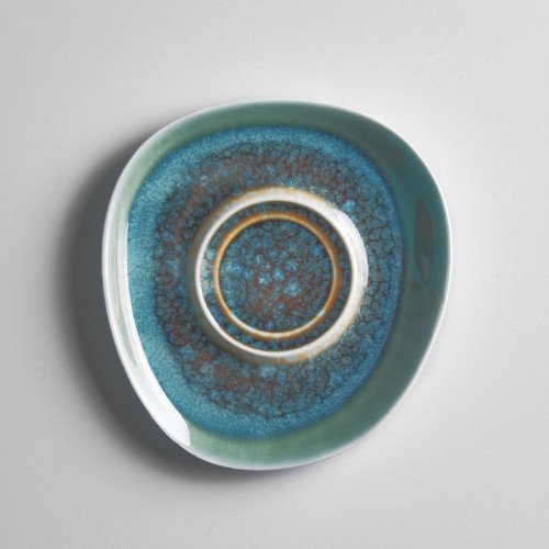 Gaia Caldera Green Tea/Coffee Saucer