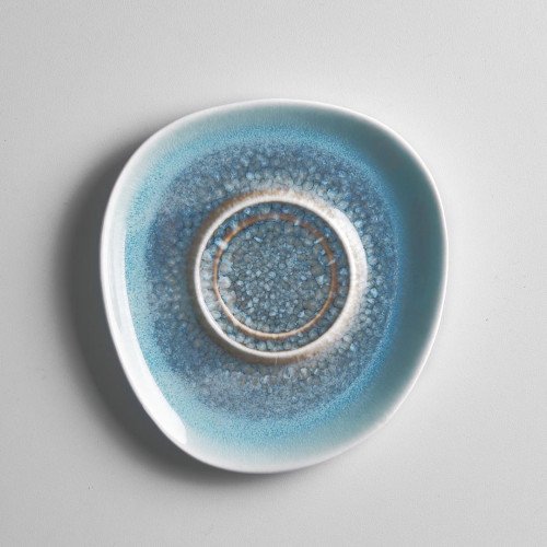 Gaia Caldera Grey Tea/Coffee Saucer