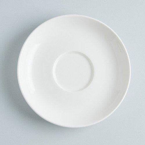 Ora White Tea Saucer Stackable