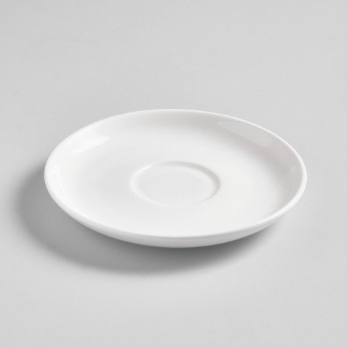 Ora White Coffee Saucer Stackable