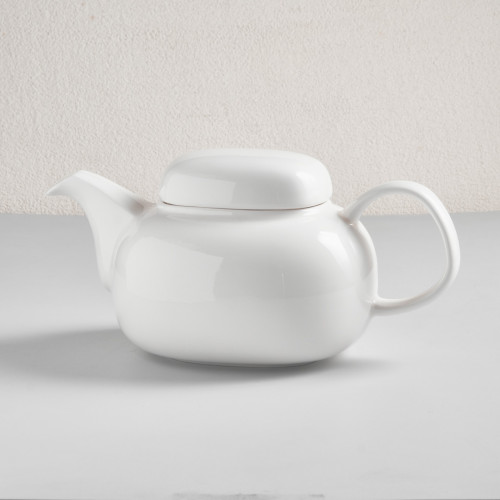 Ora White Teapot Large 4-6 cup 120cl