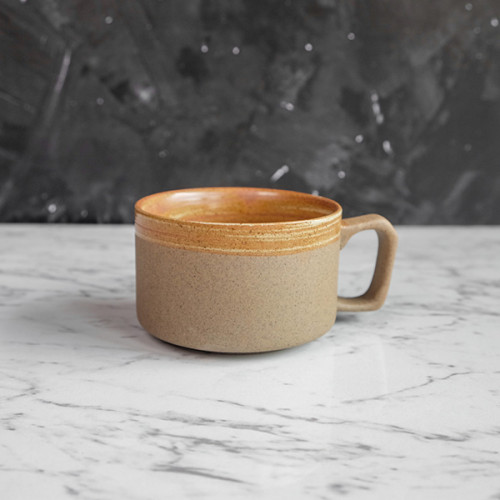 Sandblasted Brown Mug 200ml