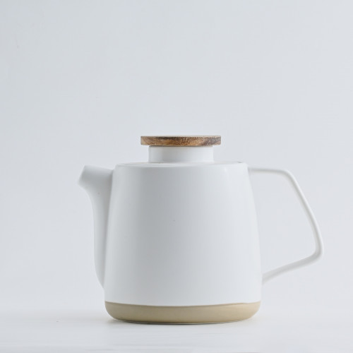 Duquet Teapot W01 875ml - Bone White