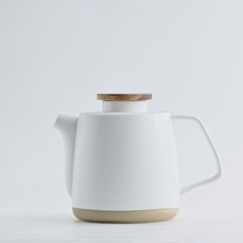 Duquet Teapot W01 875ml - Bone White