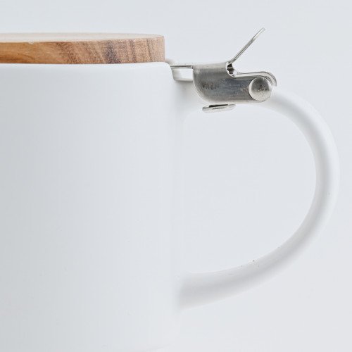 Duquet Teapot W02 325ml - Bone White 3
