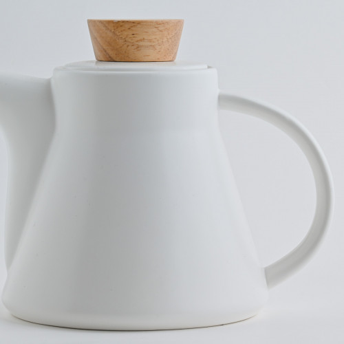 Duquet Teapot W03 825ml - Bone White 2