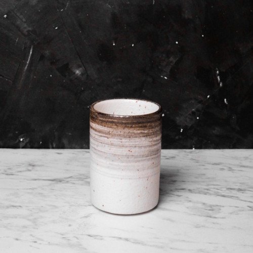 Brown Stripes Tall Kicho Mug 200ml
