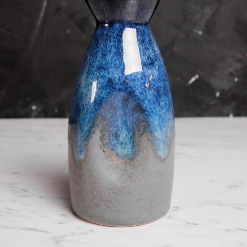 Cerulean Shade Sake Bottle 130ml 4