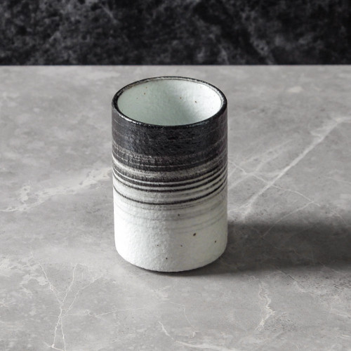 Black Stripes Tall Kicho Mug 200ml 3