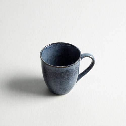 Polished Blue Mug 325ml 3