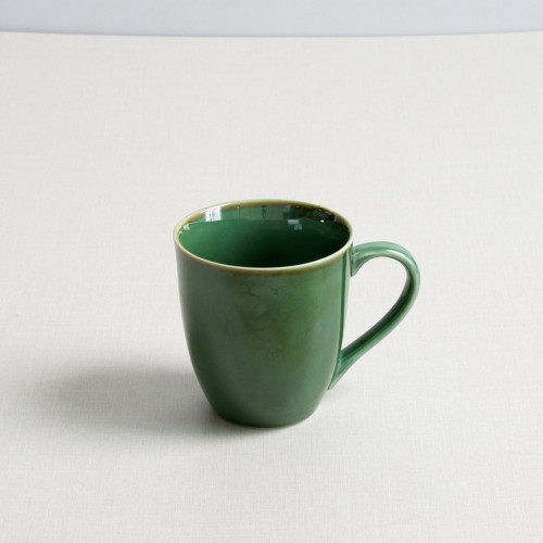 Polished Green Mug 325ml 2