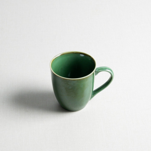 Polished Green Mug 325ml 3