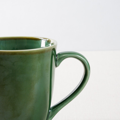 Polished Green Mug 325ml 5