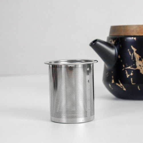 Duquet Teapot GS01 700ml Gold Splash Black 5
