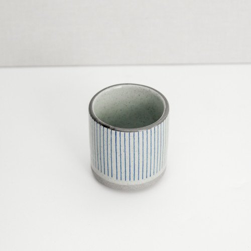Ukiyo Tea Cup 150ml - Blue Stripes 2