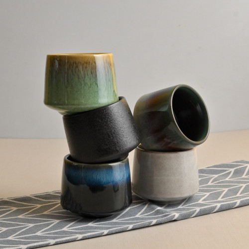 Han Tsutsu-Gata 225ml Teacup - Azure 2