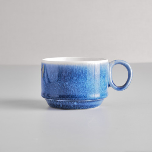 Monolith Pottery Mug 325ml - Solid Blue 9