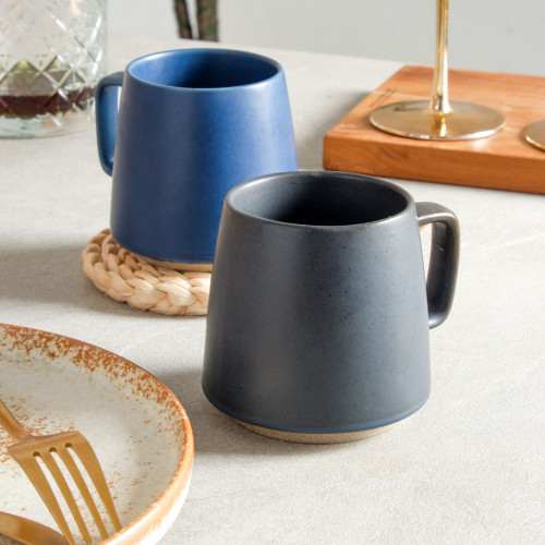 Monolith Pottery Mug 325ml - Steel Gray 5