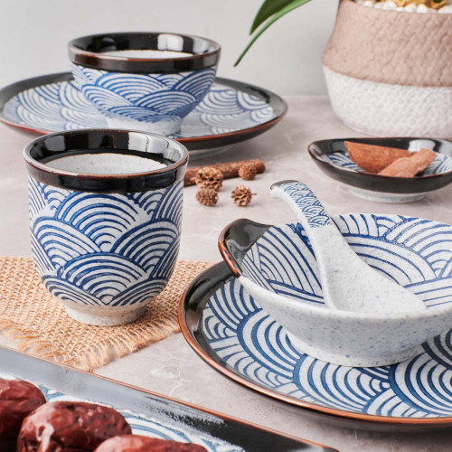 Seigaiha Ocha Mug 200ml 3