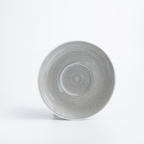 Grey Swirl saucer S 2