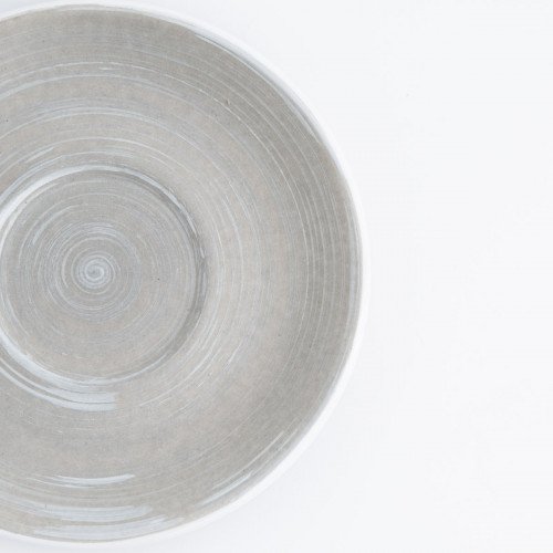 Grey Swirl saucer S 3