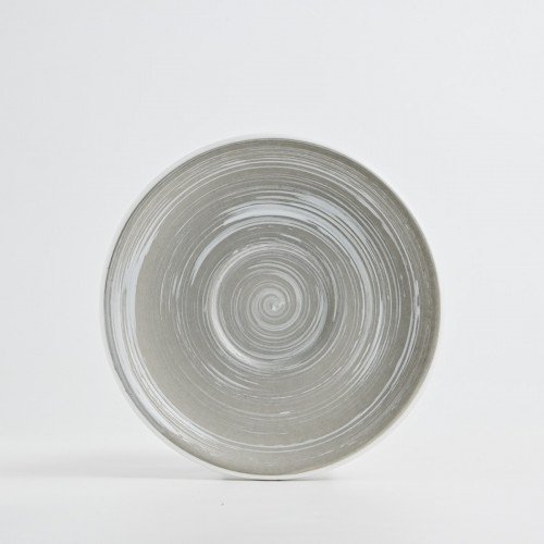 Grey Swirl saucer L 3