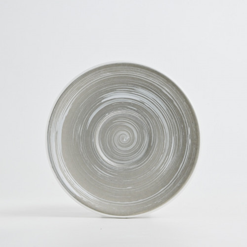Grey Swirl saucer L 3