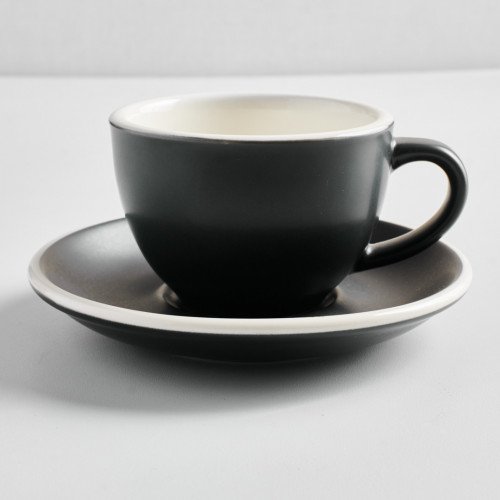Hapita Coffee Cup Saucer M - Graphite 3