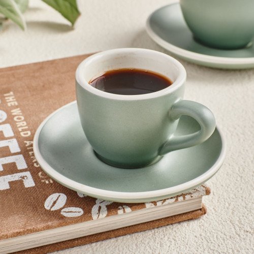 Hapita Espresso Cup Saucer - Green 6