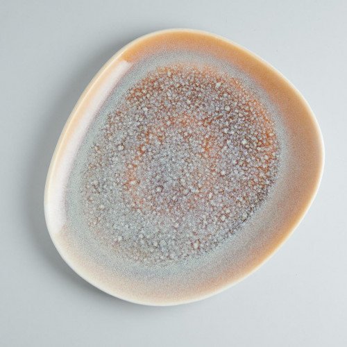 Gaia Caldera Yellow Dinner Plate 28.8 x 25.2cm