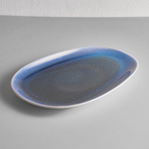 Gaia Caldera Blue Platter Large 33.8 x 23cm 3