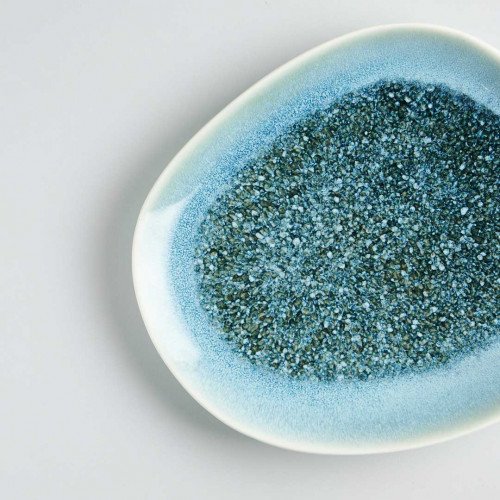 Gaia Caldera Grey Salad/Dessert Plate 22.8 x 19.6cm 3