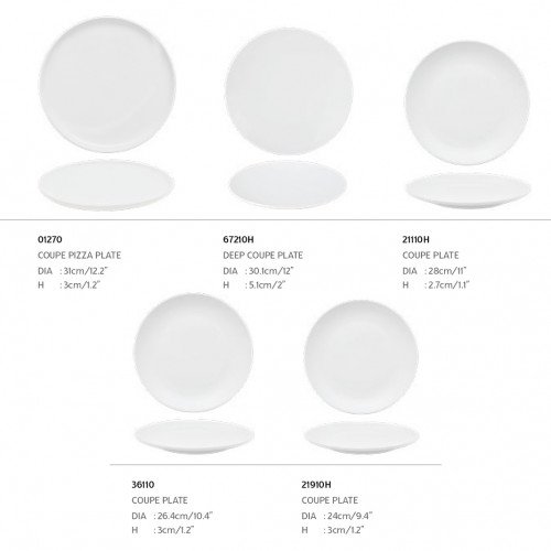 Sango Classic Coupe Plate 2