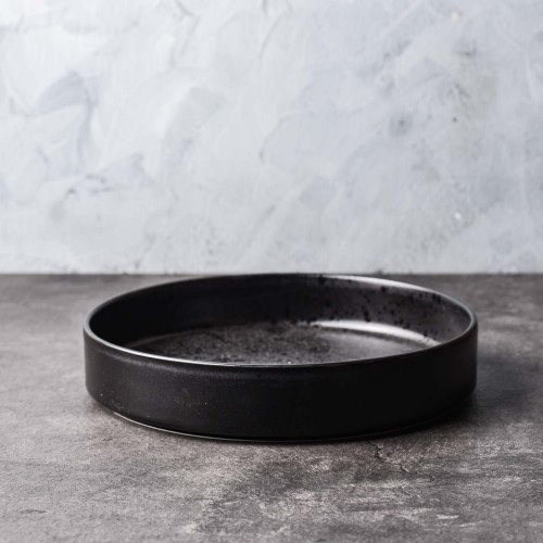 Ora Taba Tall High-rim Plate 8"