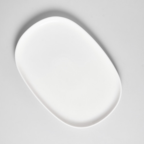 Ora White Platter Large 33 x 23cm