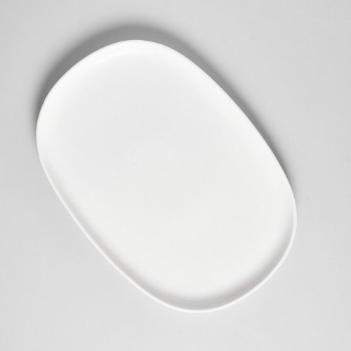 Ora White Platter Large 33 x 23cm