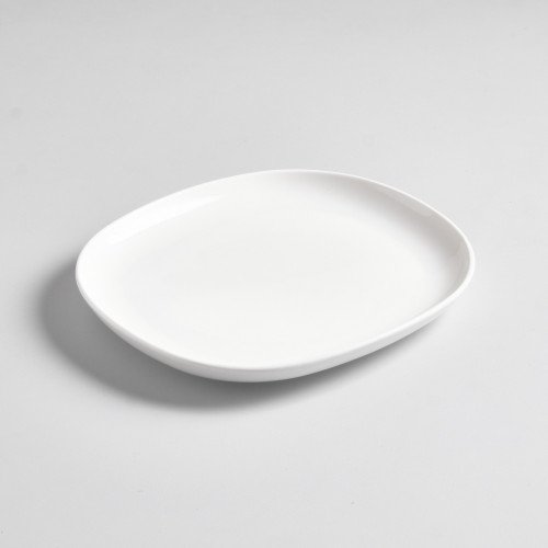 Ora White Salad/Dessert Plate - Large 23 x 20cm 2