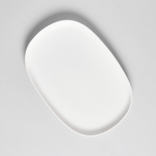Ora White Platter Medium 27 x 19cm